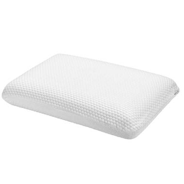 SensorPEDIC Conforming Memory Foam Lumbar Pillow, One Size, White