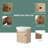 Bathroom Vanity With Ceramic Sink,Wall Mounting Design