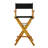 30" Folding Director Chair with Canvas-19623365-19623360
