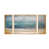 Toile naturelle avec cadre flottant