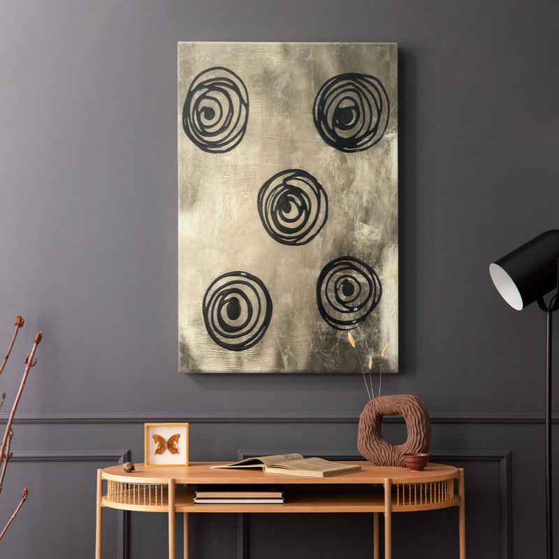 Quantum Circles II -Galery Enveloppé Cavas