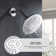 Single Handle 5-Spray Patterns Round Shower Faucet 1.8 Gpm With Corrosion Resistant And Tub Spout