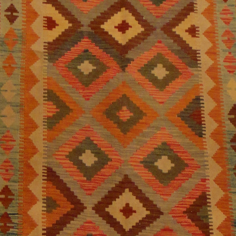 Azpeitia Southwestern Handmade Rust Area Rug
