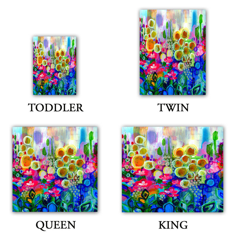 Ensemble de housse de couette en microfibre DiaNoche par Robin Mead - Joy and Wonder