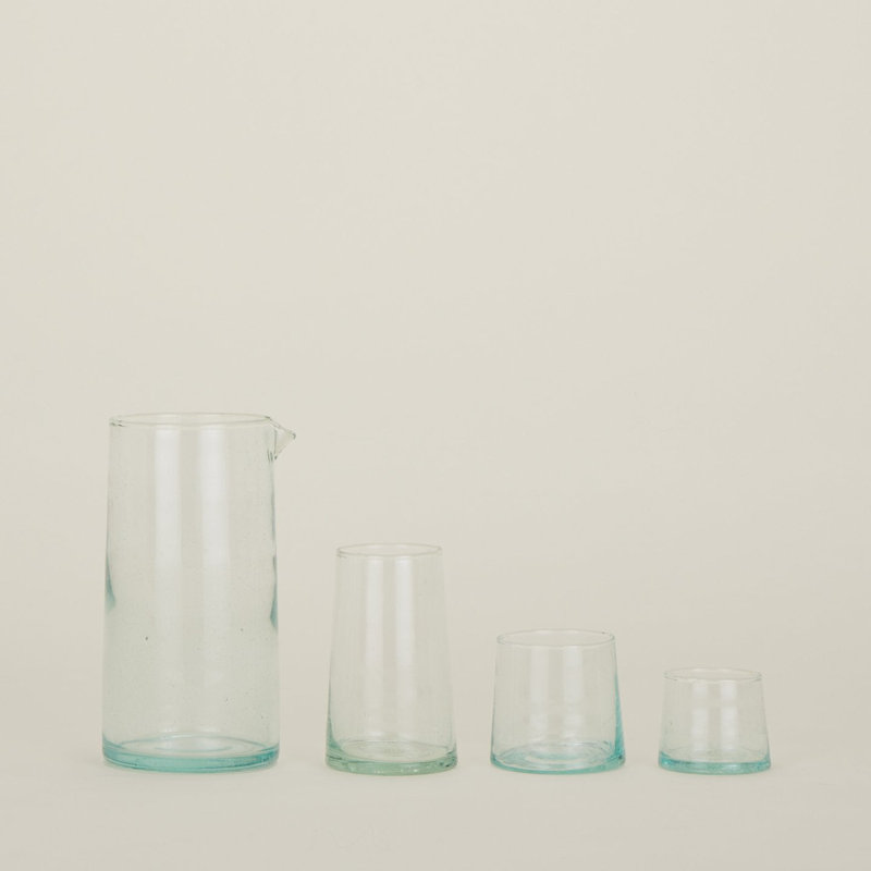 Recycled Glass Pitcher