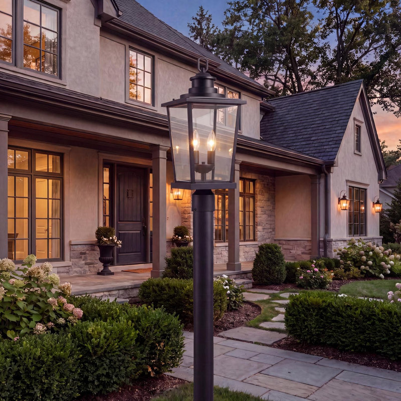 Fullman 1-Light Outdoor Post Lantern Top