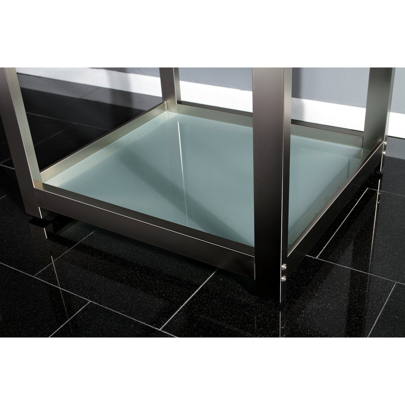 Fauceture 25" Single Bathroom Vanity Set, Brushed Nickel