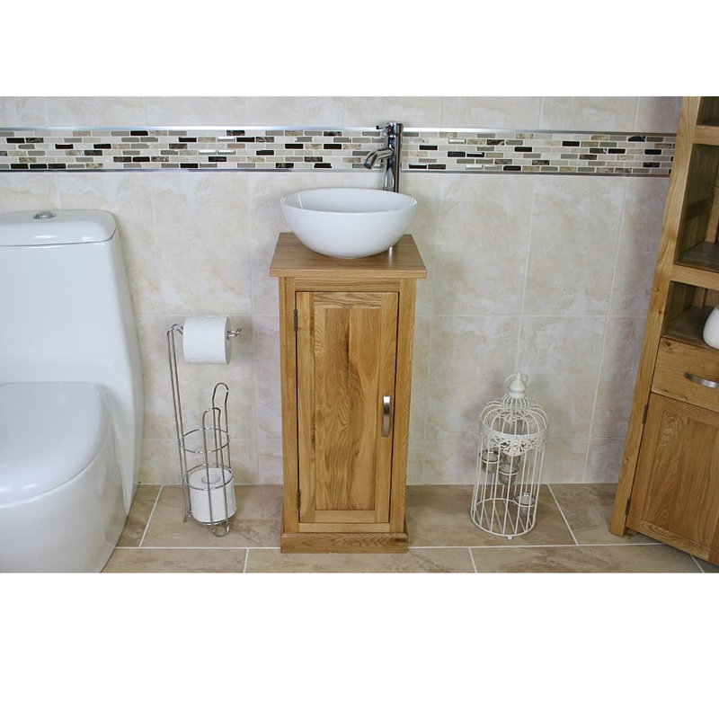 Courson 350mm Single Bathroom Vanity with Vessel Ceramic Basin