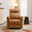 Tayani 31.5" Wide Modern Comfortable Microfiber Swivel And Rocker Manual Recliner-670840005