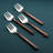 Ahrie INOX ARTISANS Sundance Sardine Table Forks 4 Pc. Set