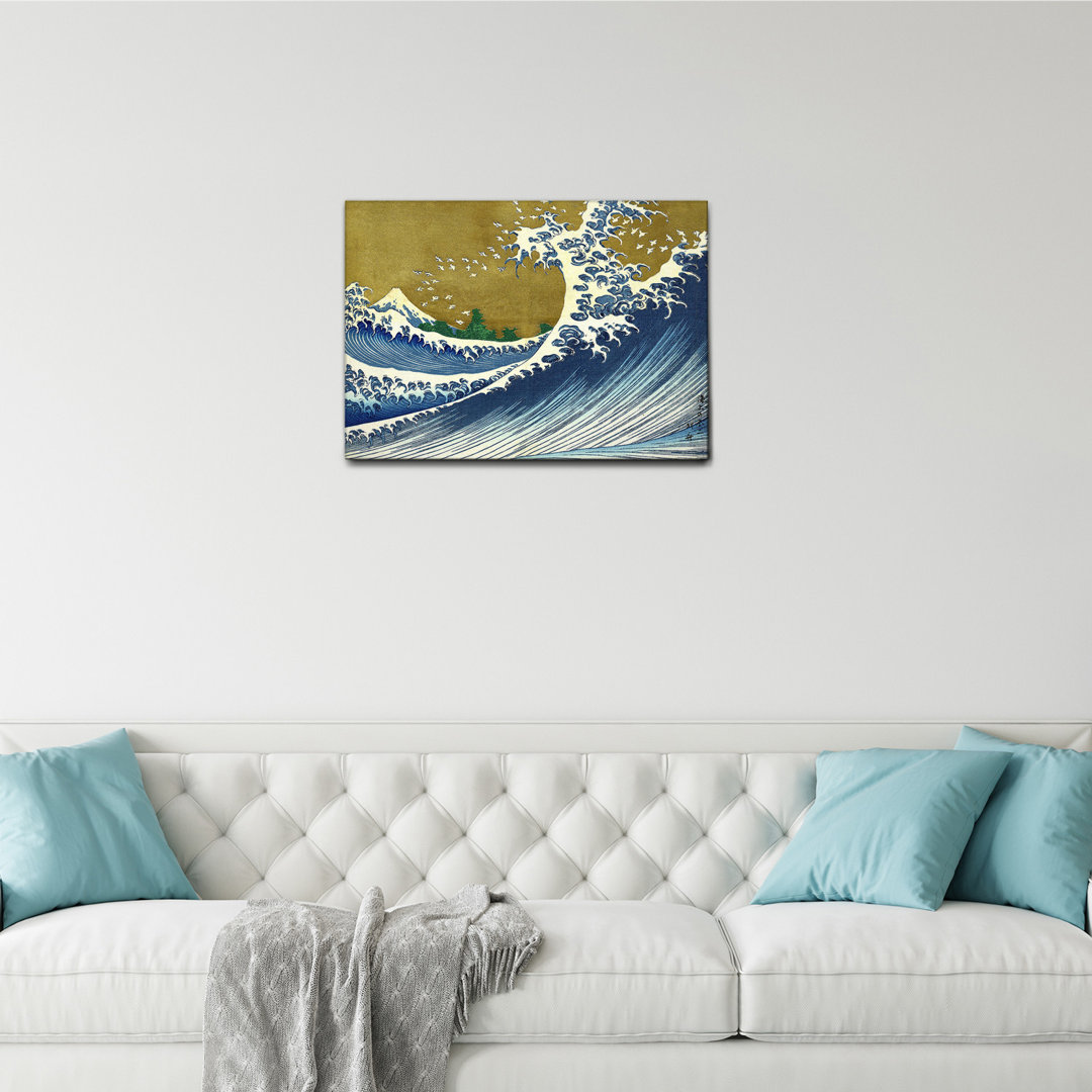 Acrylbild Il Mare Di Kanagawa von Katsushika Hokusai