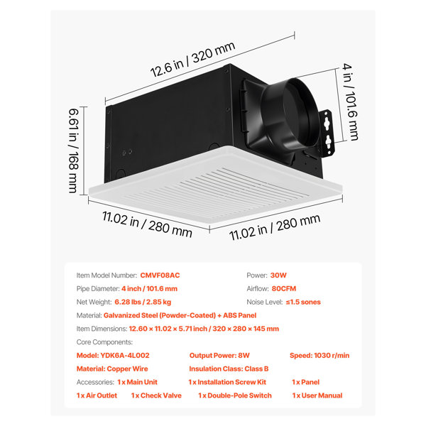 Dimensions du produit