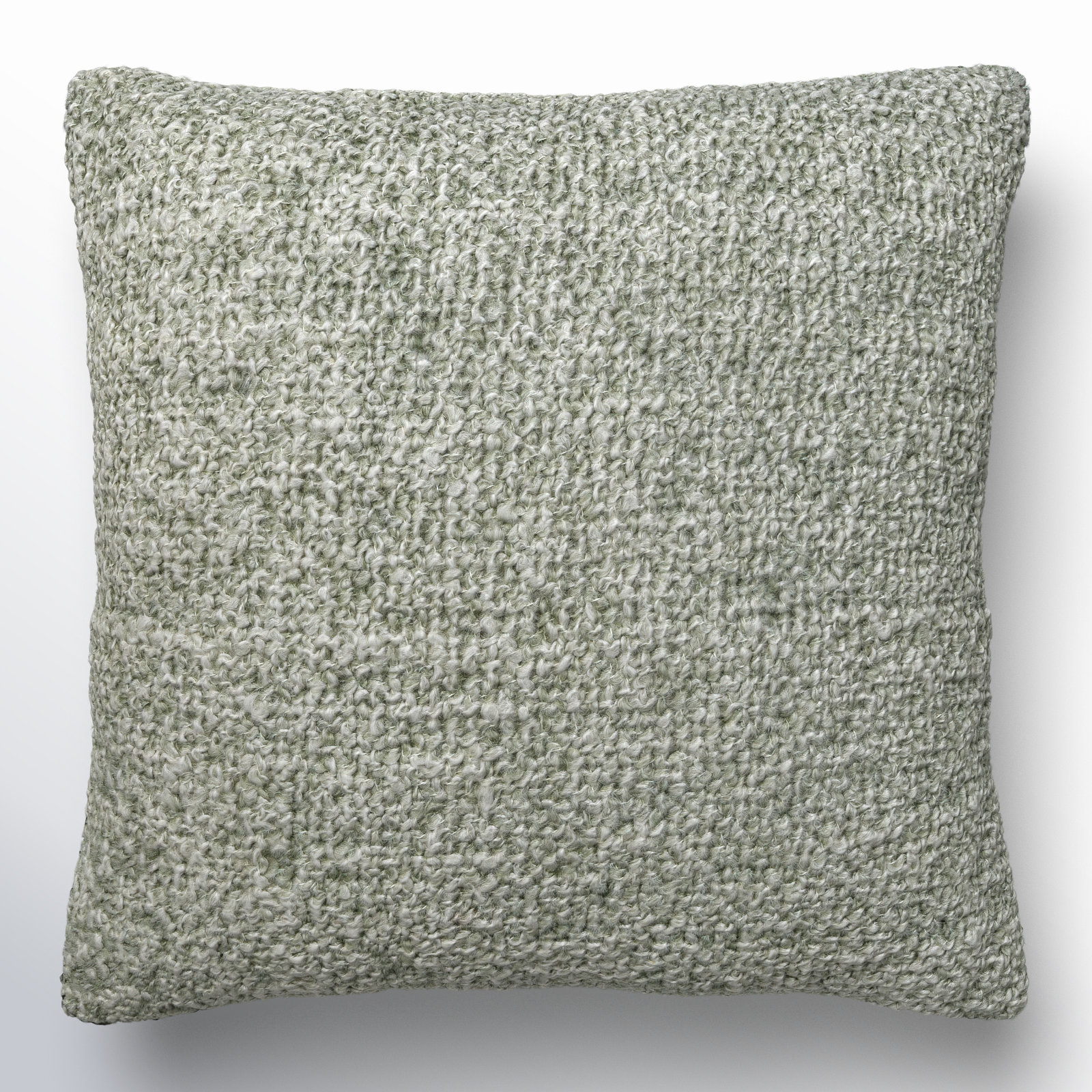 Tamari Polyester Throw Pillow, 22"H x 22"W, Polyester/Polyfill, Green