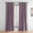 Rayne Vintage Textured Faux Dupioni Silk Room Darkening Curtains Window Single Curtain Panel
