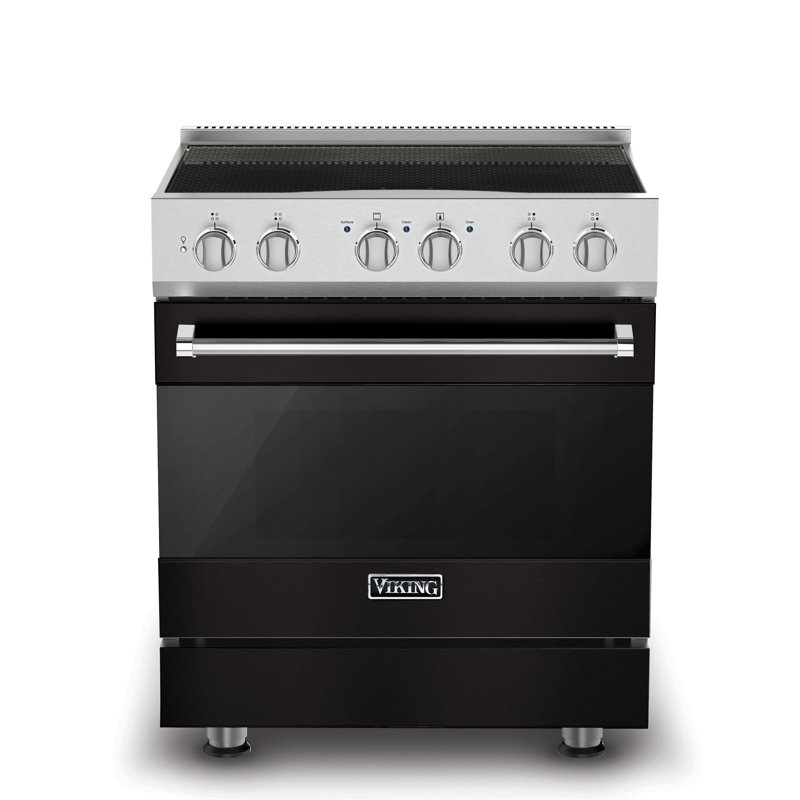 30" Induction Range, Onyx