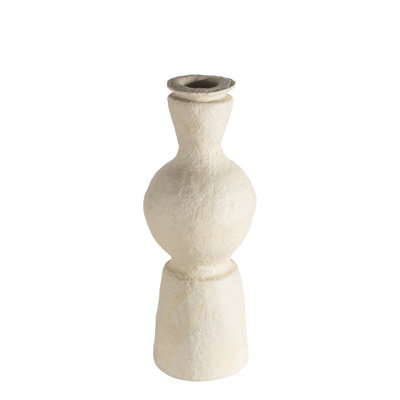 Vase en papier cannelé H 33 po