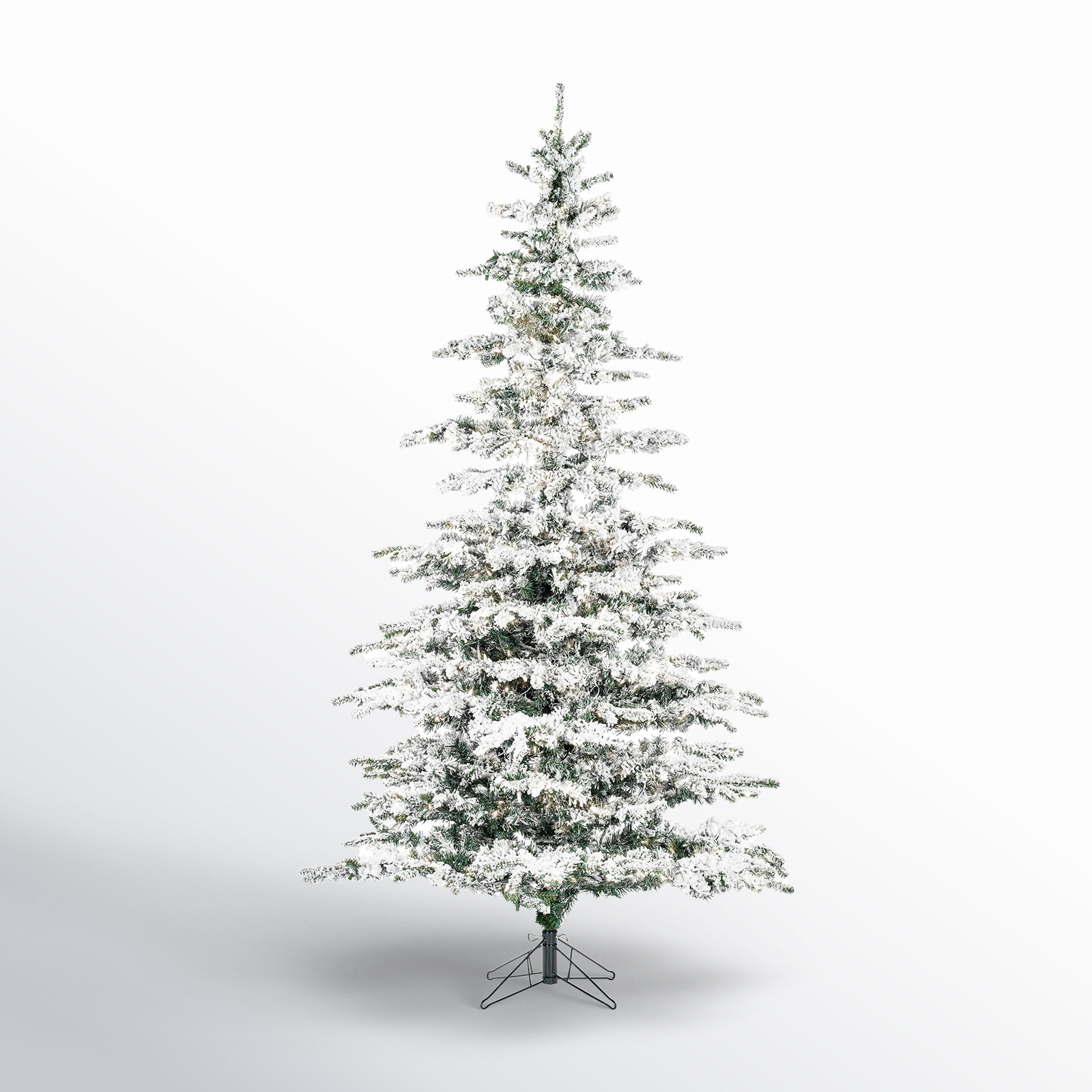 Hendricks Lighted Artificial Fir Christmas Tree, 10' H