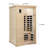Two-Person Far-Infrared Hemlock Indoor Sauna Room