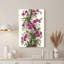 Orchidées roses et papillon sur toile de branche d'arbre-132730837