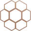 Médaillon de plafond en bois Florin-63411859-63411880