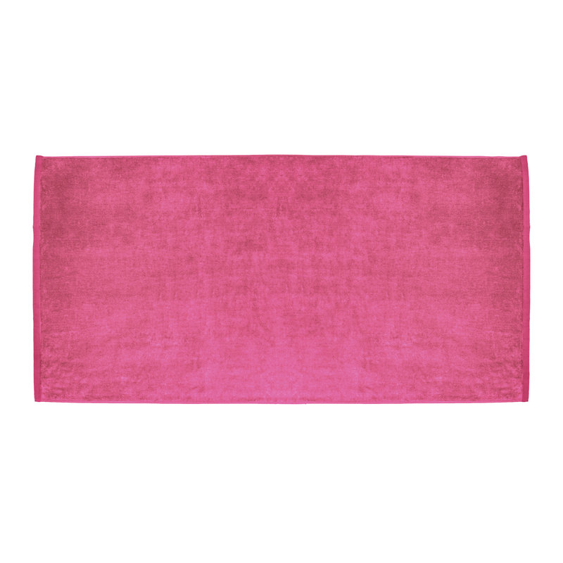 Serviette de plage Nayel, Rose vif