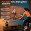 Vélo d'exercice FED Fitness Yosuda Series EB2, capacité de 350 lb, volant de 45 lb, 100 niveaux de résistance et connectivité de l'application
