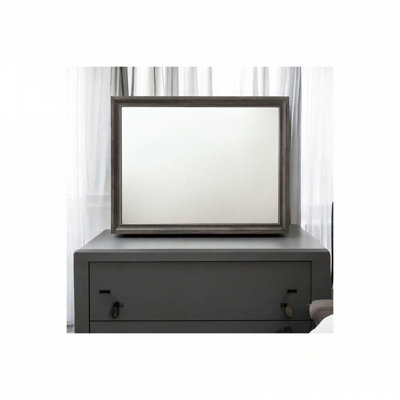 Gray Finish Mirror