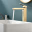 Robinet de salle de bain, robinet pour lavabo de salle de bain, robinet de salle de bain monotrou moderne-118543611