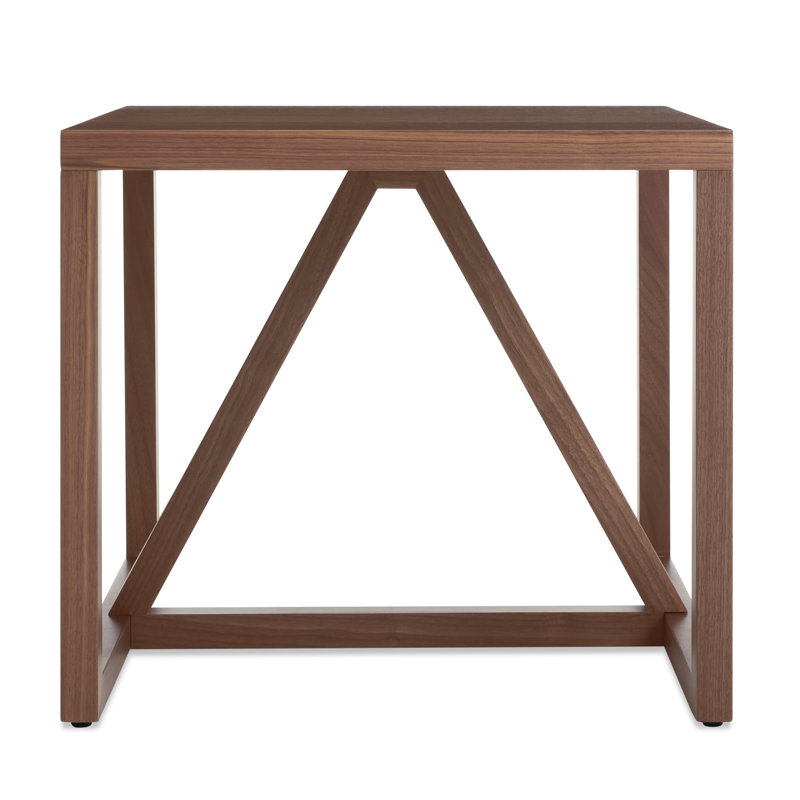 Strut End Table, Walnut
