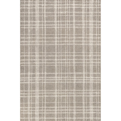 Giandomenica Plaid Wool Area Rug