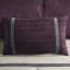 Édredon en faux suède 7 pièces pour très grand lit, mauve-121232367-121232363