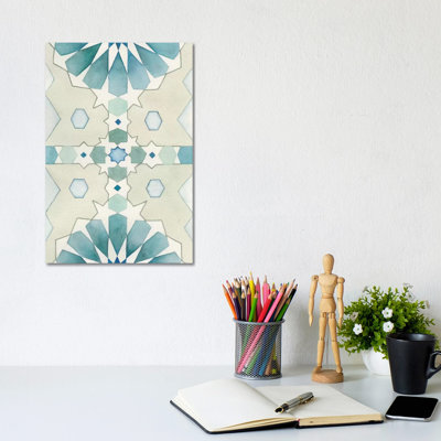 Moorish Panel II 1 Piece Wrapped Canvas Wall Art