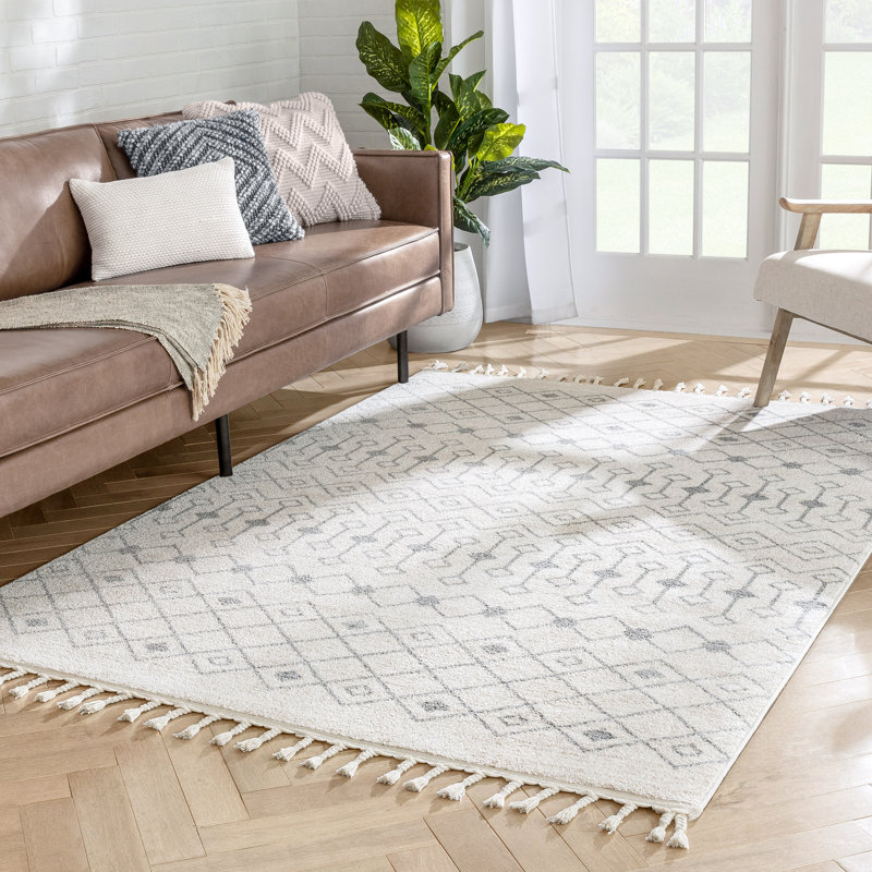 Serenity Geometric Synthetic Area Rug, Rectangle 120 x 160cm