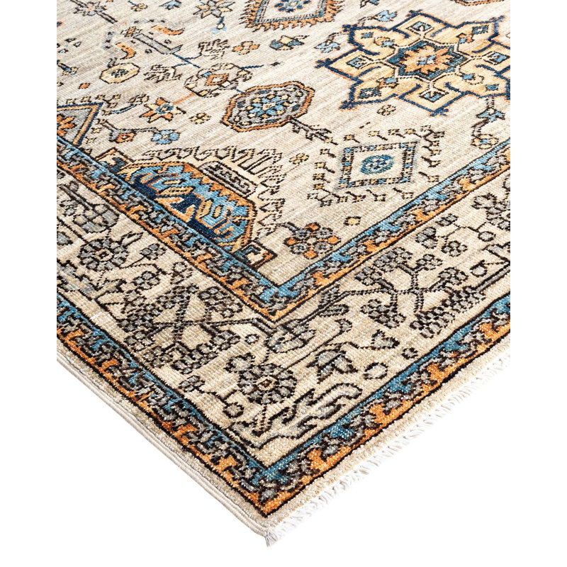 Serapi One-of-a-Kind 4' 1" X 5' 10" Hand Knotted Area Rug