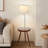 Owen 56 in. Mid-Century Modern LED Bedside Table Lamp with USB Port and Wireless Charging Pad-174250860