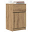 Bedside Cabinet 39X35x65 Cm Engineered Wood-81661017