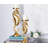 18.05'' H Aluminum Tabletop Candlestick-1277806448