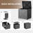 35 Gallon Water Resistant Lockable Resin Deck Box(Black)-122481014