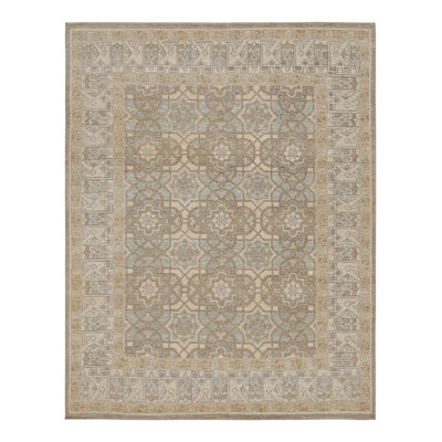 Modern Classics Hand Knotted Geometric Area Rug