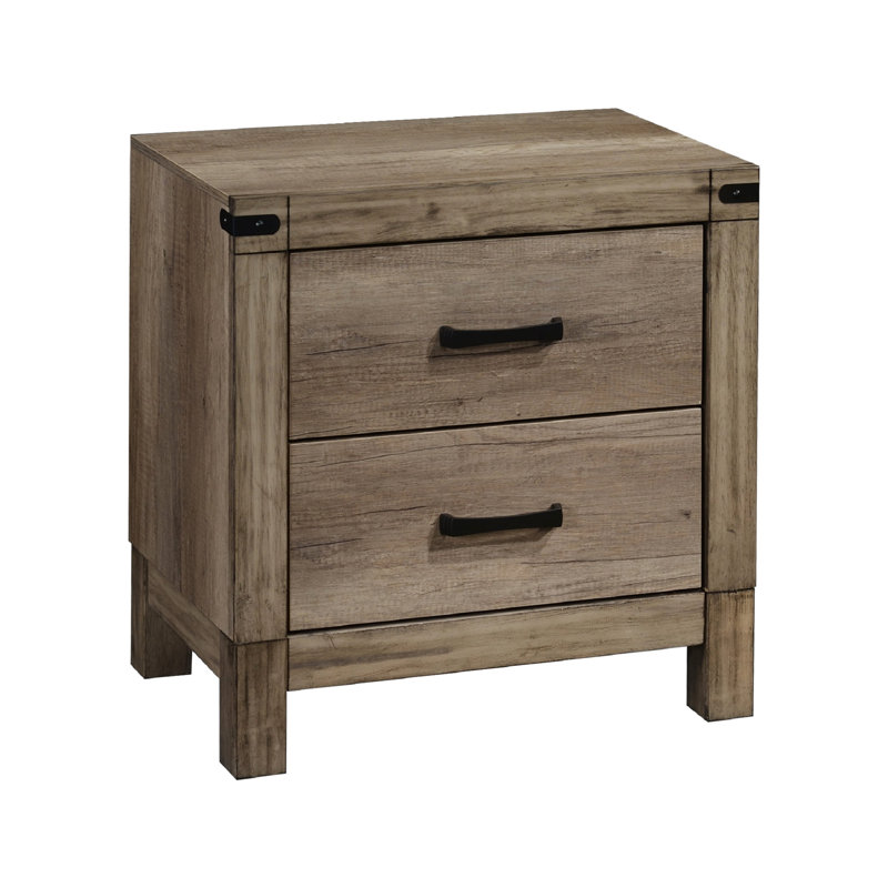 Table de chevet en bois massif Rustic