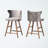 Bartz Upholstered Velvet Counter Stool-765452531