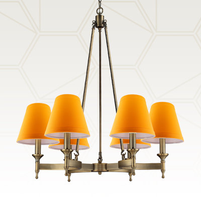 4.5 in. H x 5 in. W Silk Empire Lamp Shade