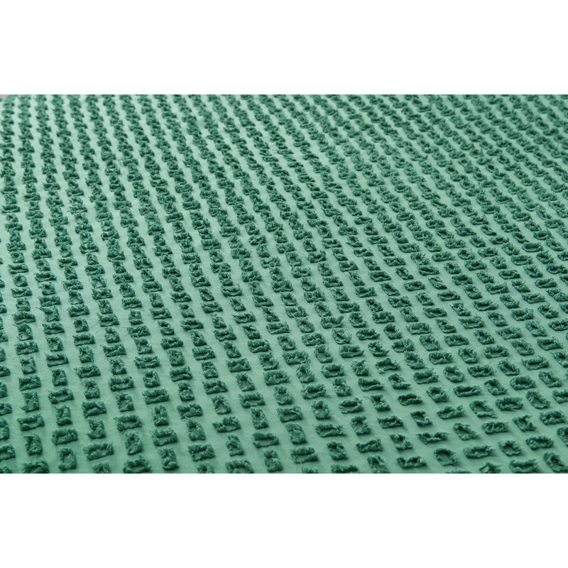 Frankl Polyester Solid Colour Duvet Cover with Pillowcases, Super King, Green