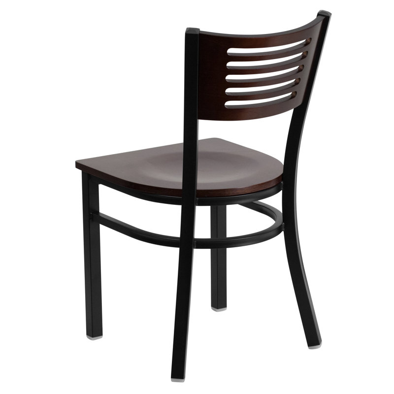 Prompton 19.5'' H Upholstered Side Chair, Black, 2