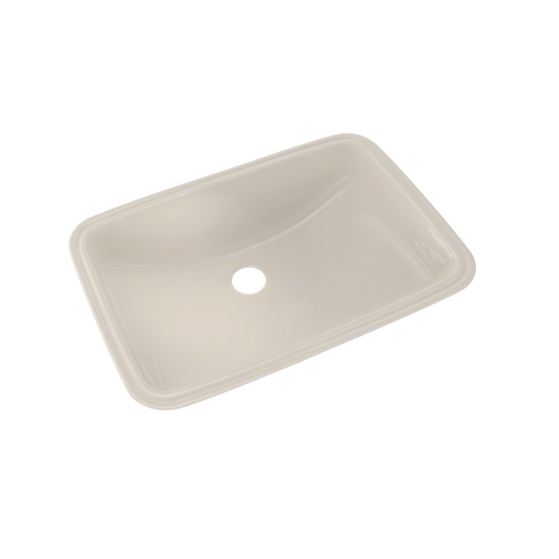 Lavabo de salle de bain rectangulaire encastrable 19 "x 12 3/8" avec CEFIONTECT TOTO®, beige Sedona, Beige Sedona