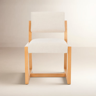 Voltaire Linen Side Chair