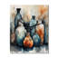 Horloge murale moderne Insunza - Boho Pottery-1794268840