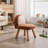 Kids' Sherpa Chair，Bun-Shaped Seat & Back With Solid Wood Legs，Soft Kid Reading Chair,Boy Girls Desk Chairs For Girl Bedroom/Nursery-333135576