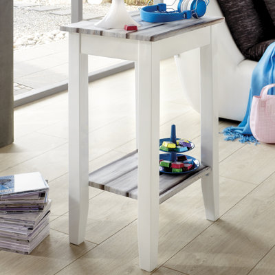 Alex side table with storage space