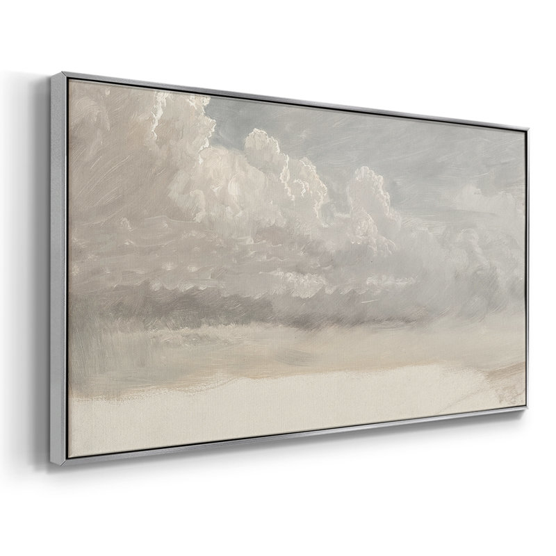 Nautical Series-CCCCLIX- Galerie encadrée - prête à être accrochée, Argent argent, H 21 po x l 41 po
